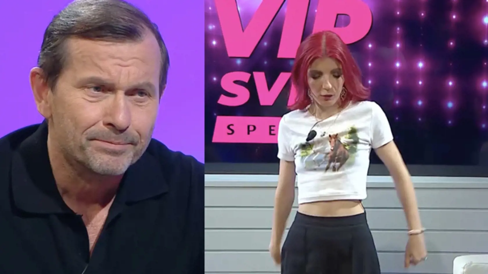 Riaditeľ TV Barrandov Jaromír Soukup pozval influencerku do svojej šou. Ako píše web Extra.cz, keď ju však vyzval k tanci a ona tak urobila, Soukup evidentne nebol nadšený.