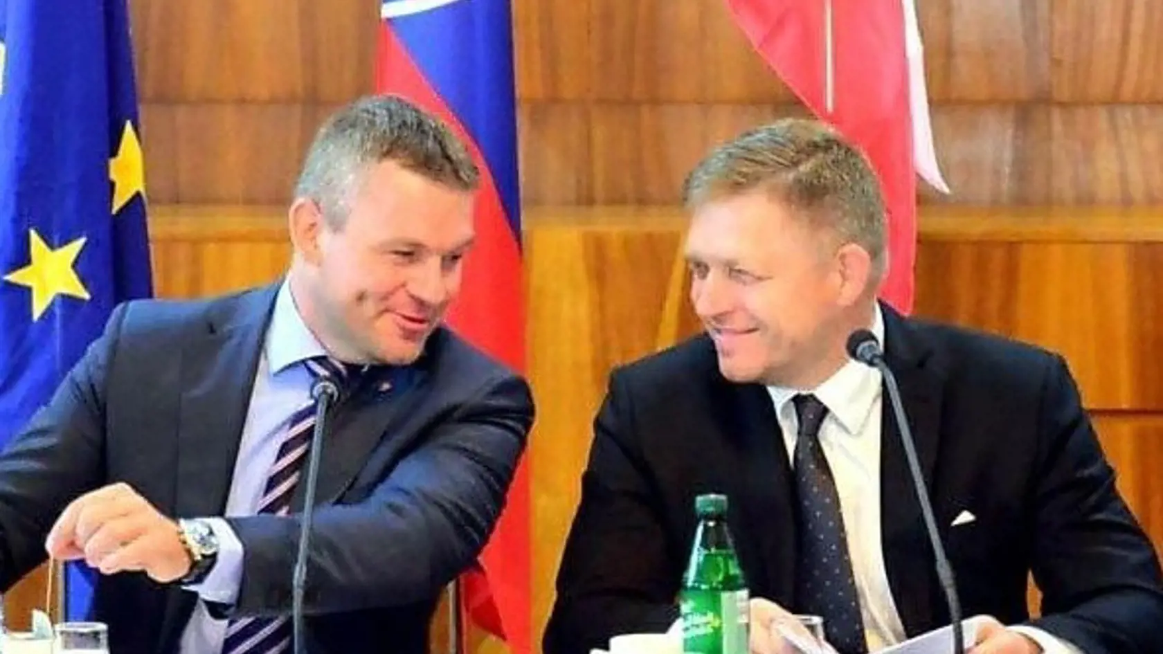 Peter Pellegrini a Robert Fico