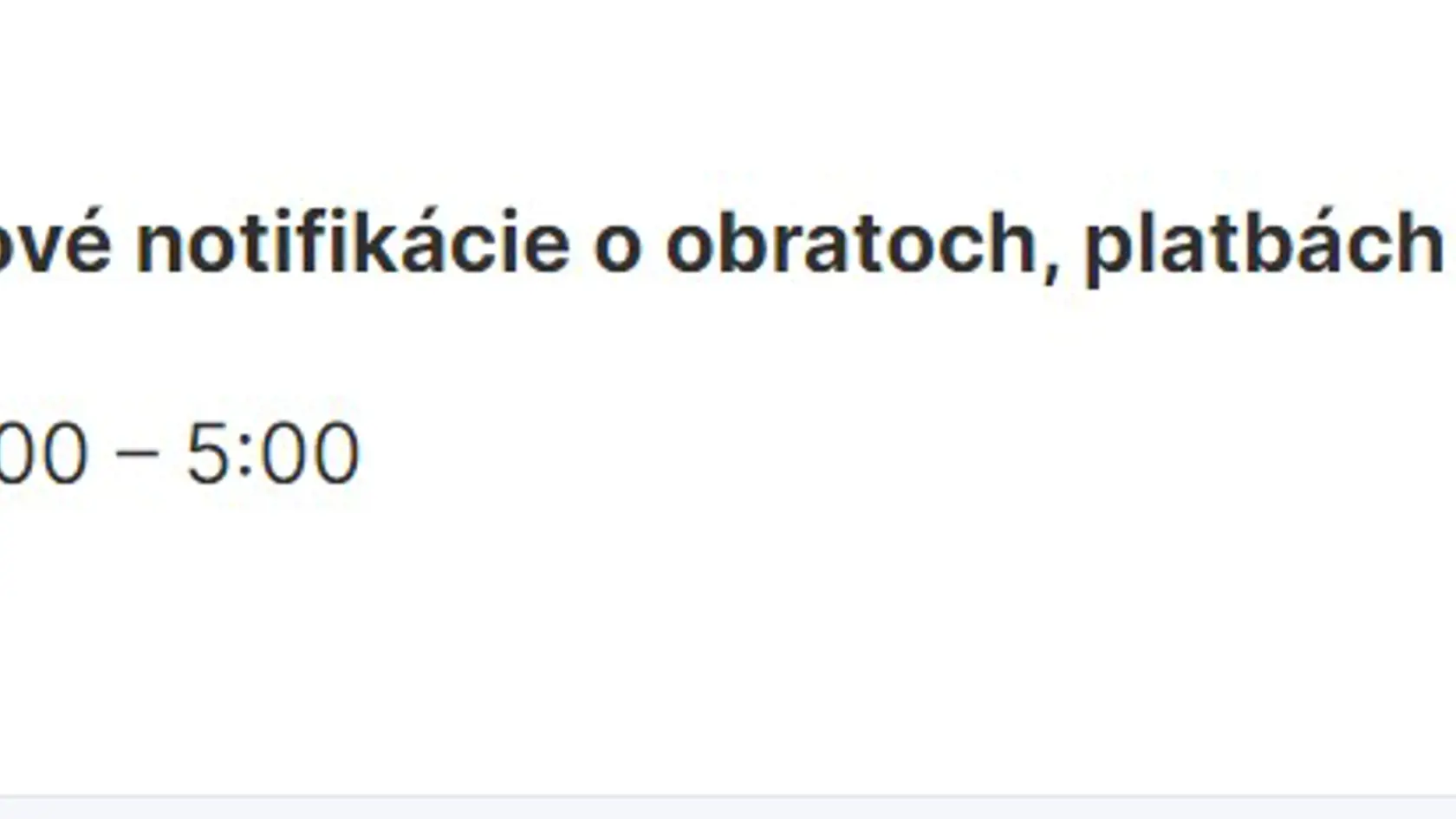 Čo nebude fungovať...