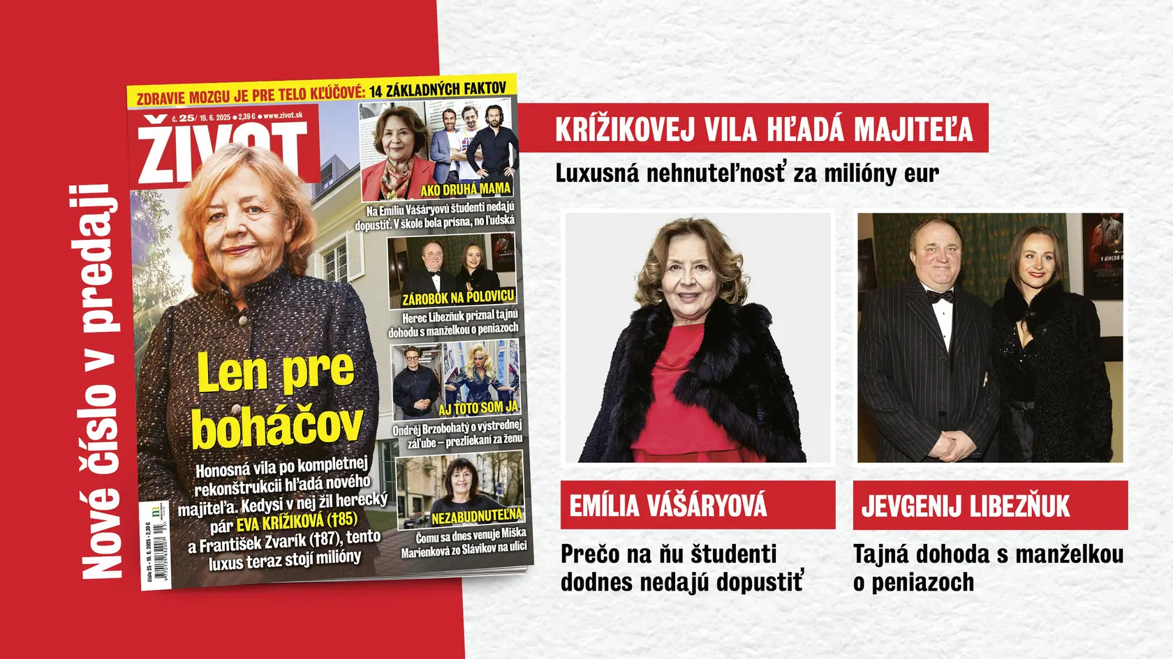 Nové vydanie týždenníka Život v predaji!