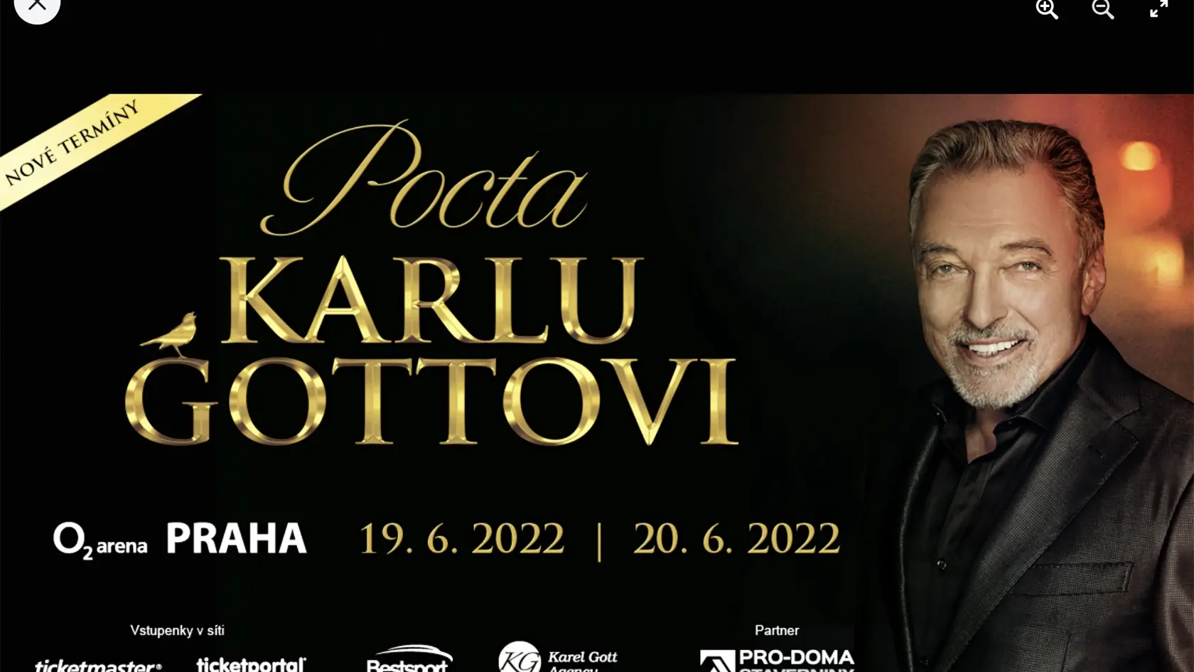 Zo Slovenska bol dokonca organizovaný zájazd, okrem koncertu a ubytovania bol spojený aj s návštevou miesta posledného odpočinku Karla Gotta.