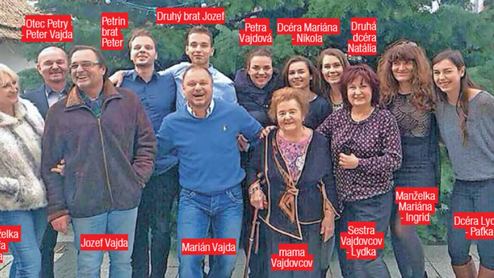 Celá rodina Vajdovcov aj so známym trénerom Novaka Djokoviča Mariánom sa stretla už tradične počas vianočných sviatkov.