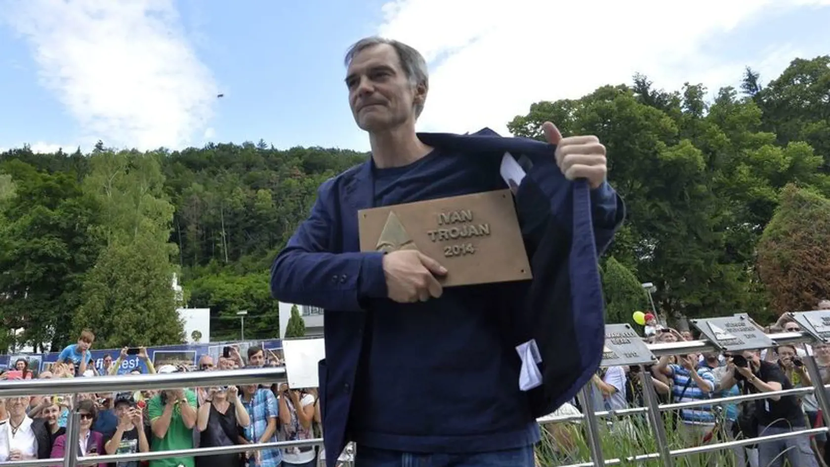 Český herec Ivan Trojan bol ocenený aj na Slovensku.