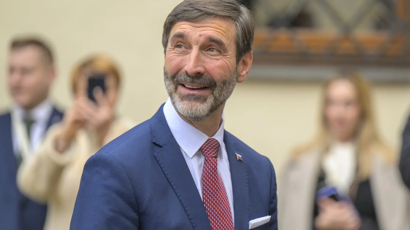 Na snímke minister zahraničných vecí a európskych záležitostí SR Juraj Blanár (Smer-SD).