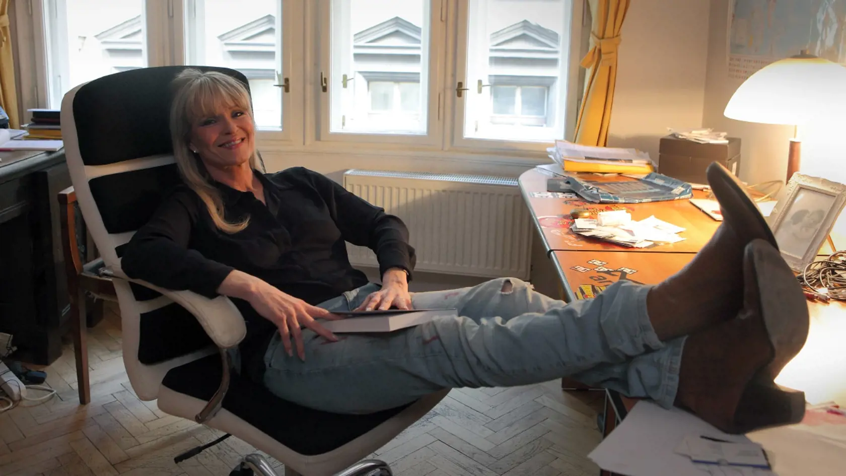 Chantal Poullain vo svojom byte.
