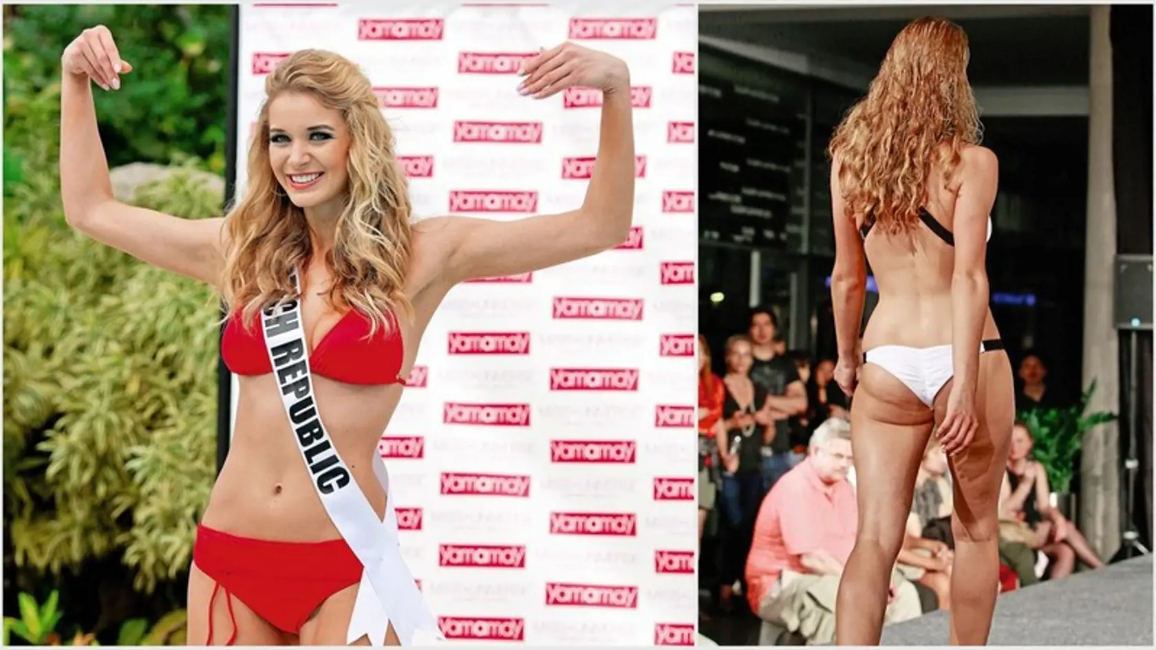 Gabriela Franková reprezentovala našich západných susedov Čechov s nelichotivým pozadím.
