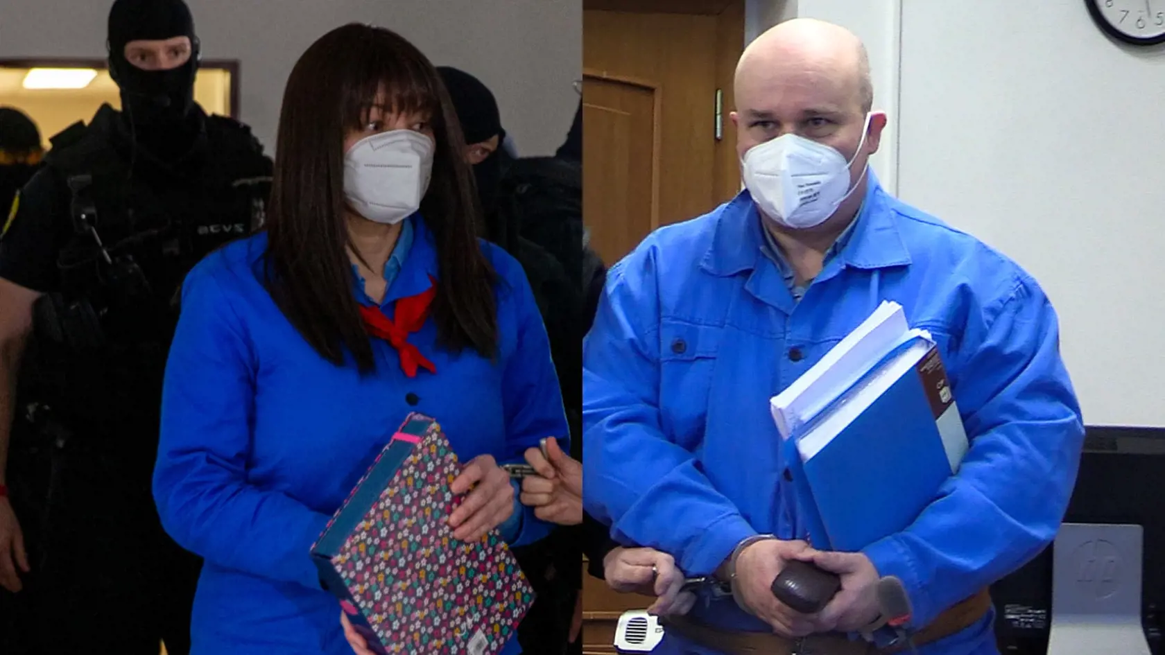 Alena Zsuzsová (vľavo) je obžalovaná z účasti na vražde Jána Kuciaka a Martiny Kušnírovej. Zoltán Andruskó (vpravo) sa ku skutku priznal a vypovedá proti Zsuzsovej a Marianovi Kočnerovi.
