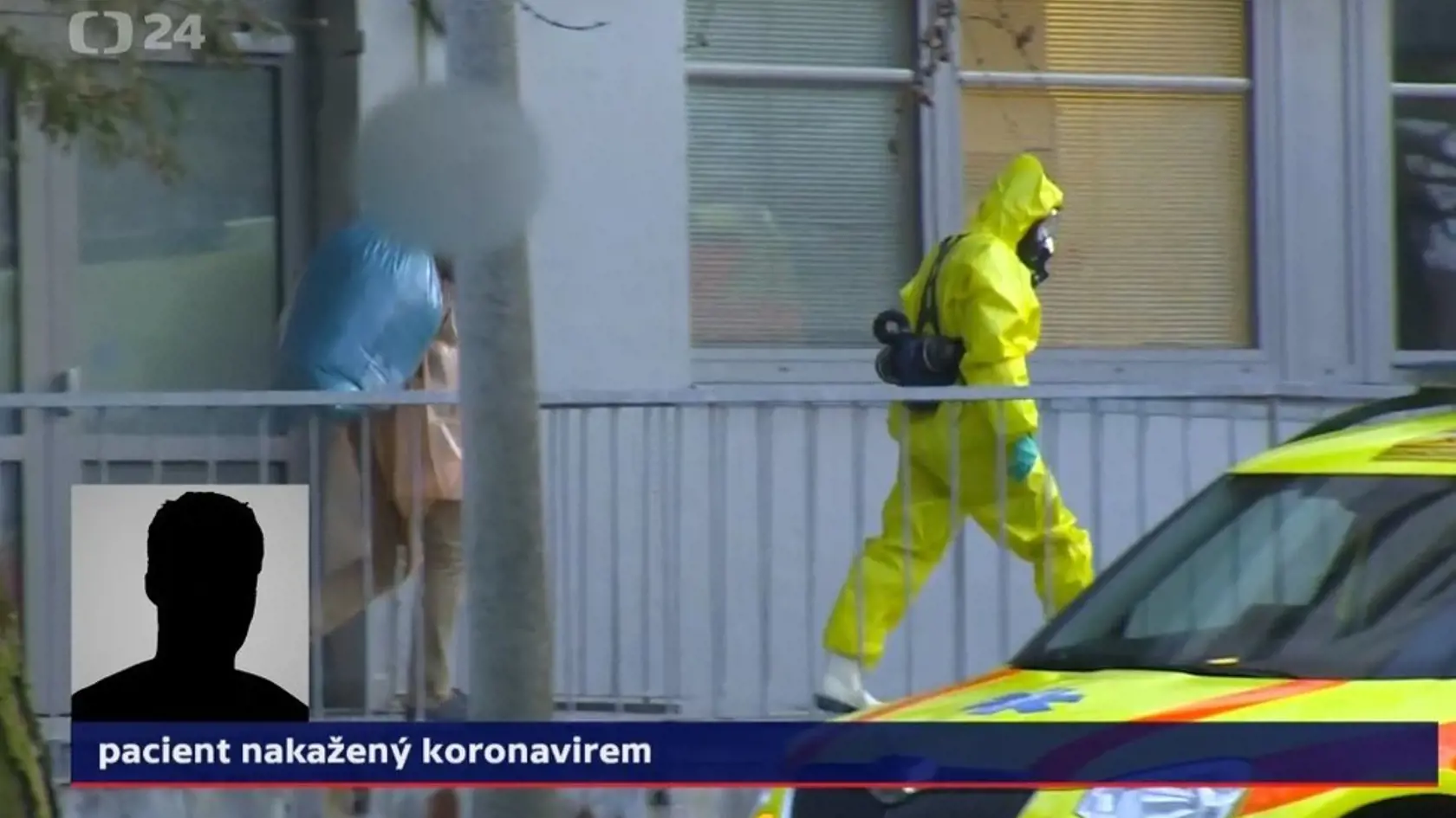 Prevoz Čecha nakazeného koronavírusom.