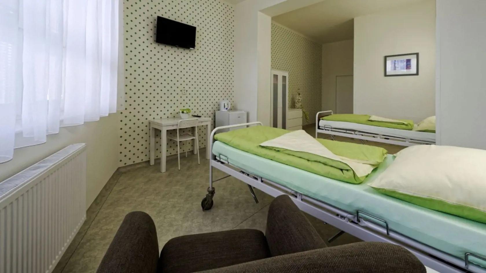 Nemocnica Humenné VIP izba na gynekologicko-pôrodníckom oddelení