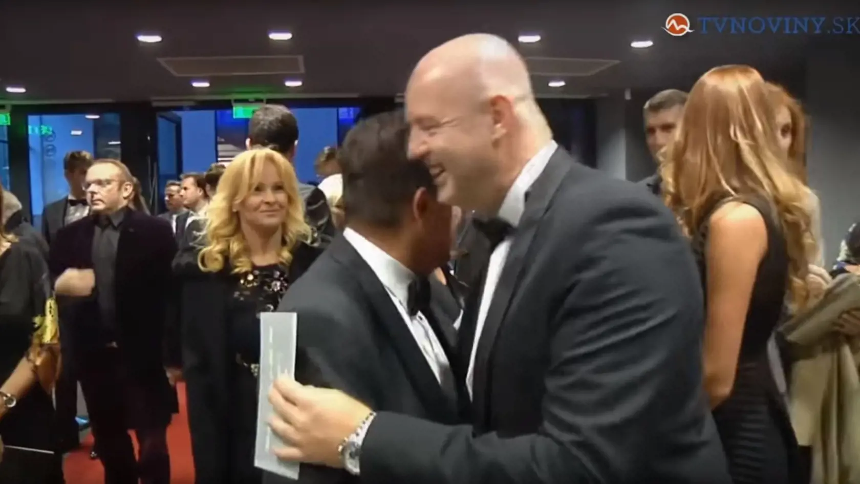 Marian Kocner a Pavol Rusko na jednej z mnohých akcií, kde sa ukazovali