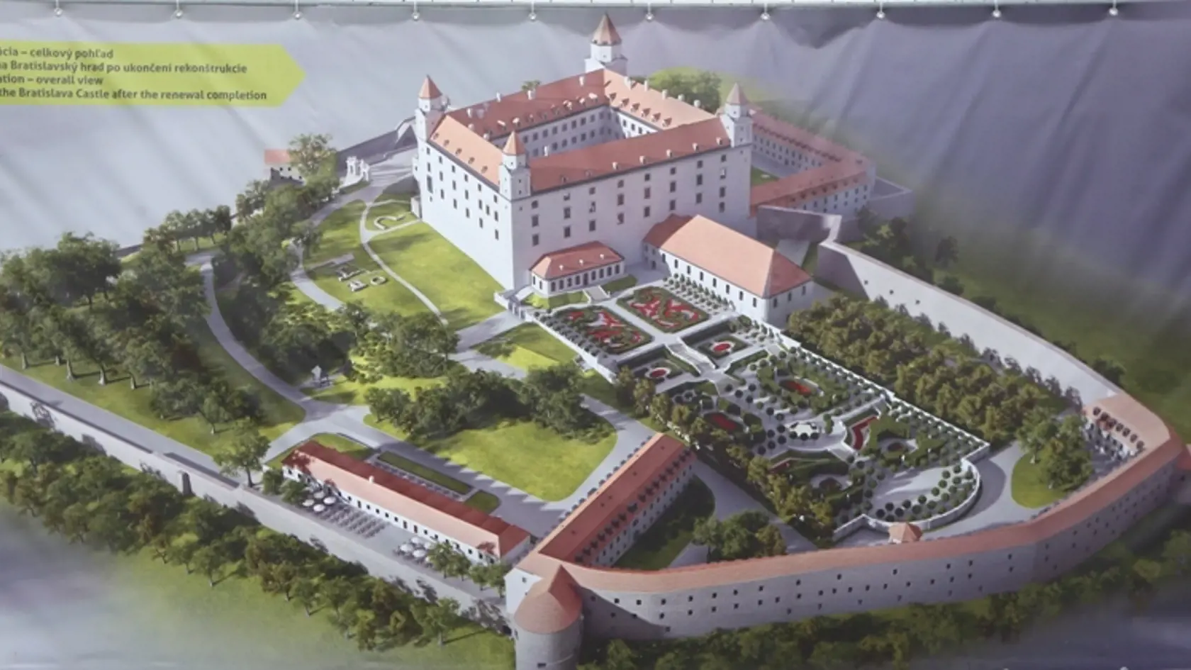 NOVÁ PODOBA: Takto bude  Hrad s garážami vyzerať.