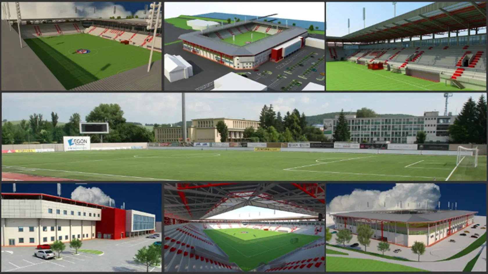 Futbalový štadión AS Trenčín čaká rekonštrukcia.