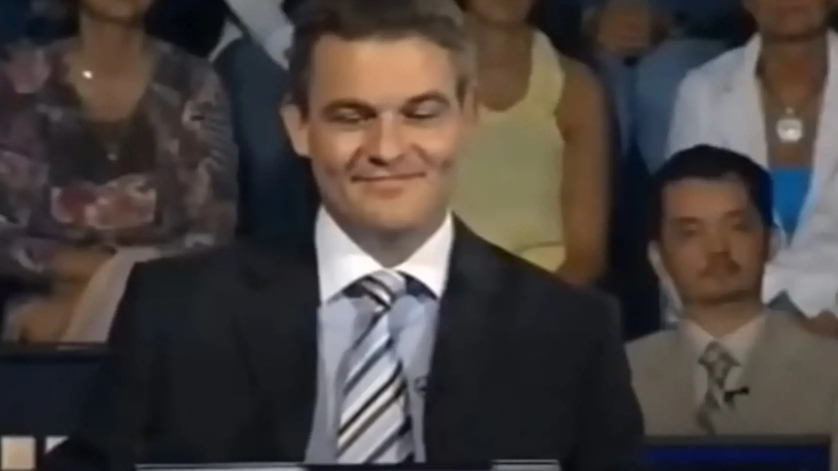 Peter Pellegrini vo vedomostnej šou Milionár v roku 2006.