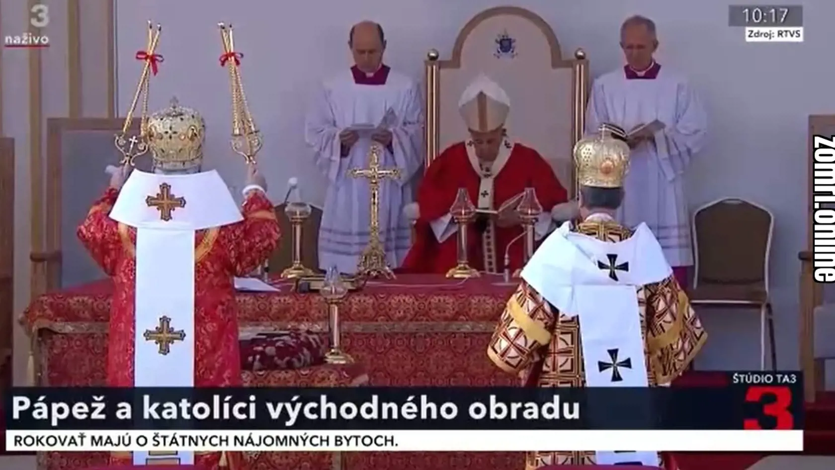 Boris Kollár je známym bojovníkom za lacné nájomné byty. TA3 v dvoch informačných riadkoch informovala o dvoch rozdielnych veciach, no humoristi to hneď využili...