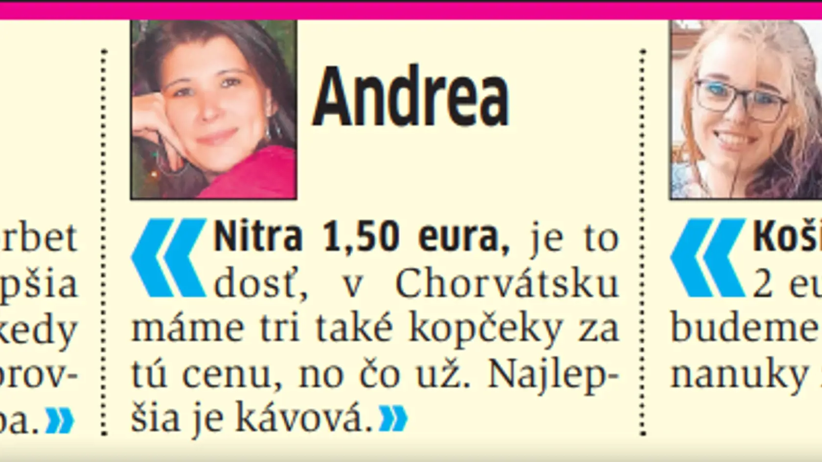 ANKETA: Koľko platia za zmrzlinu čitatelia denníka Plus JEDEN DEŇ?