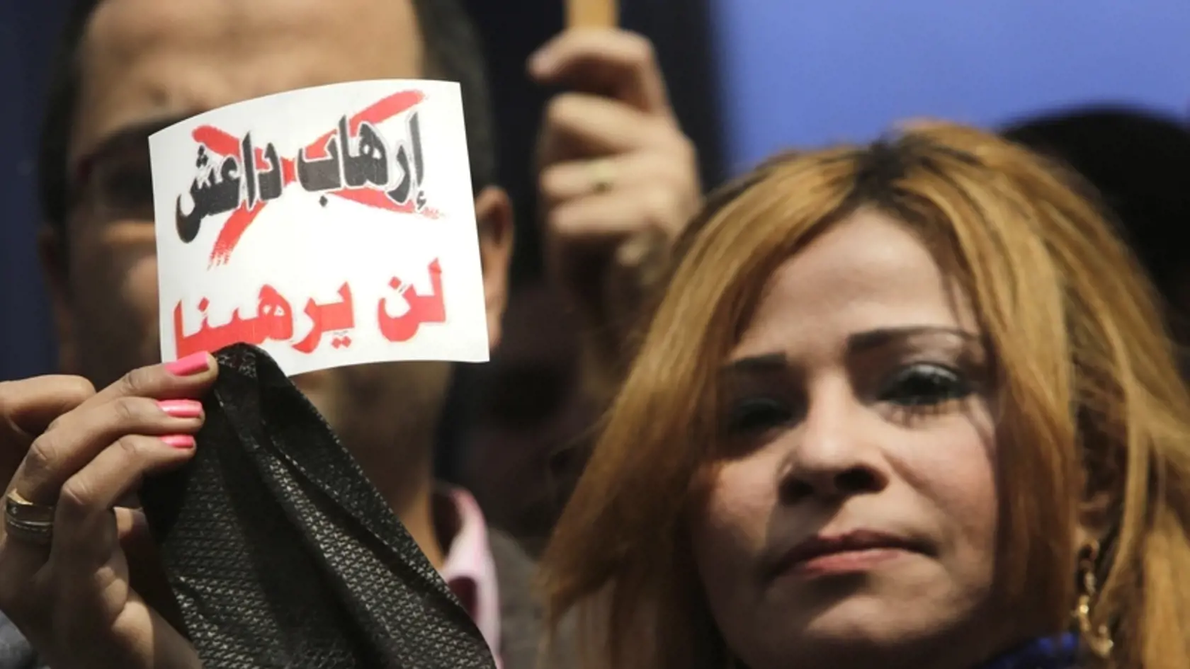 Protest proti Islamskému štátu