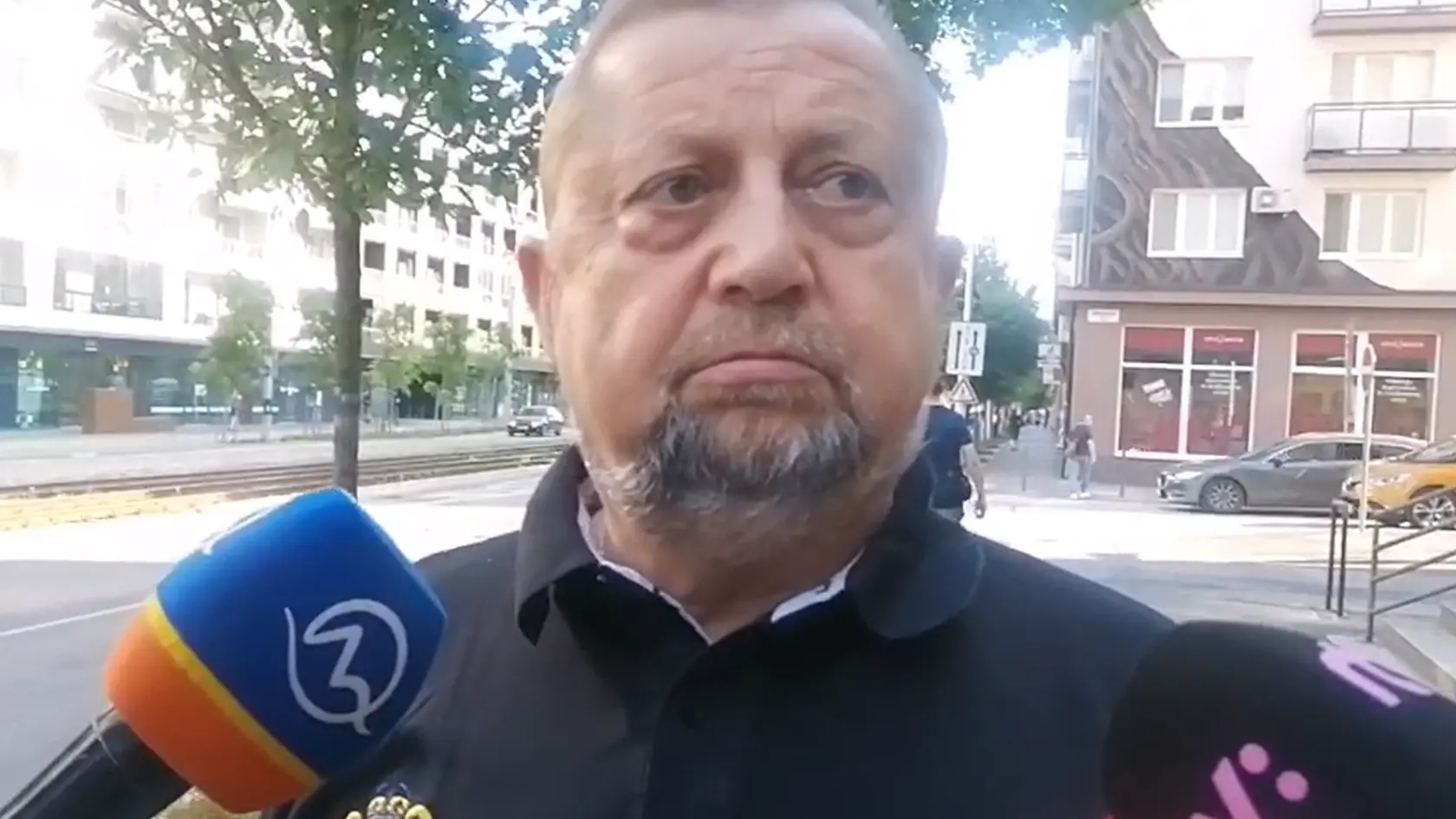 Harabin pri odchode z policajného prezídia.