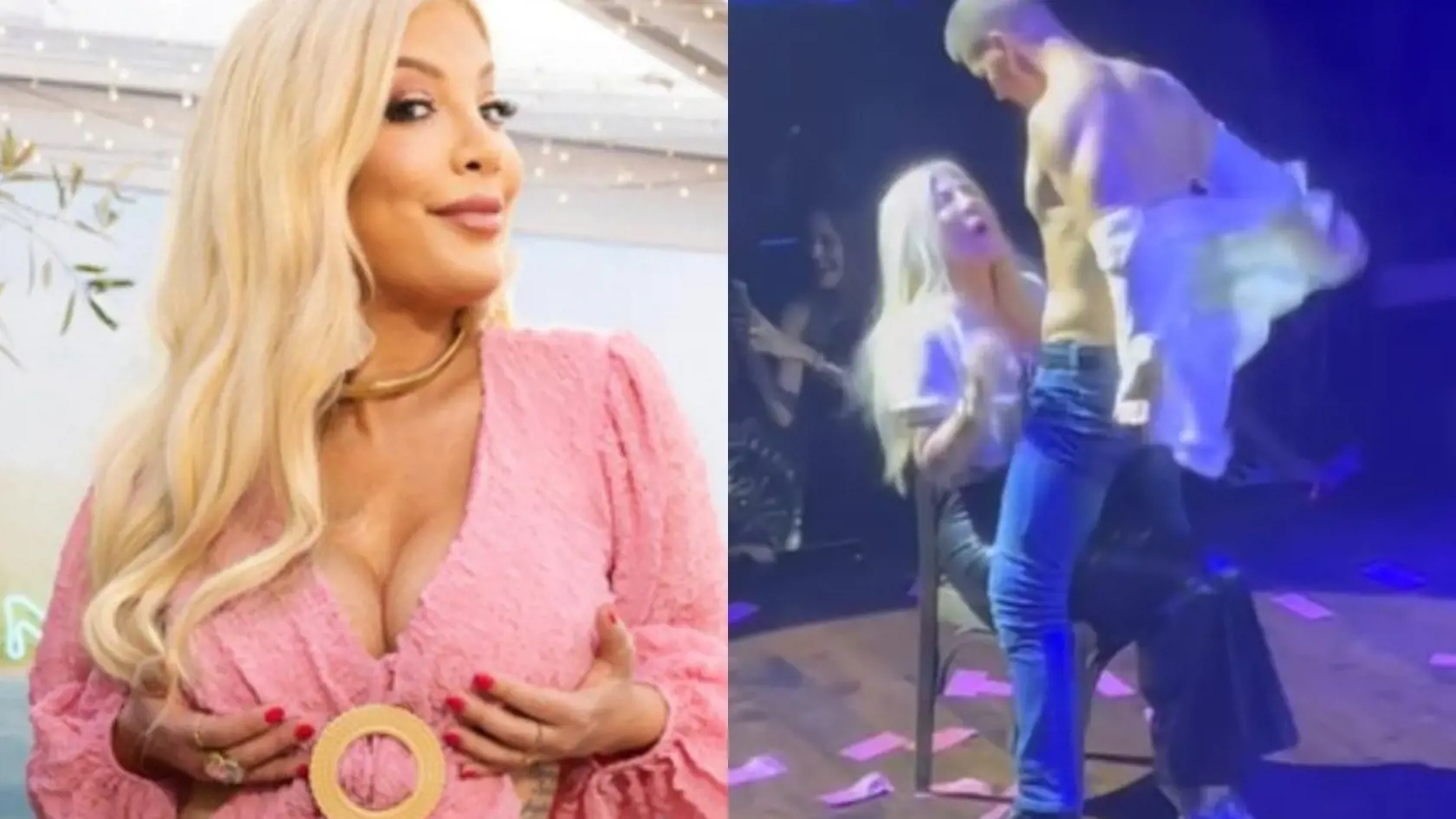 Herečka Tori Spelling sa na striptíze odtrhla z reťaze.