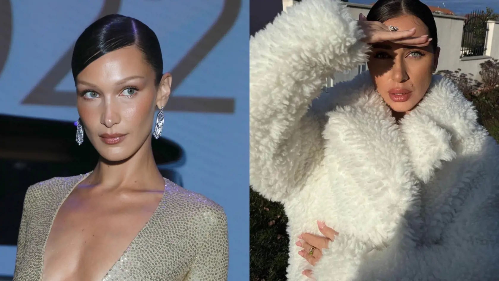 Bianka Rumanová (vpravo) mnohé Slovenky na Instagrame inšpiruje najmä v móde. Známa kráska veľmi pripomína modelku Bellu Hadid.