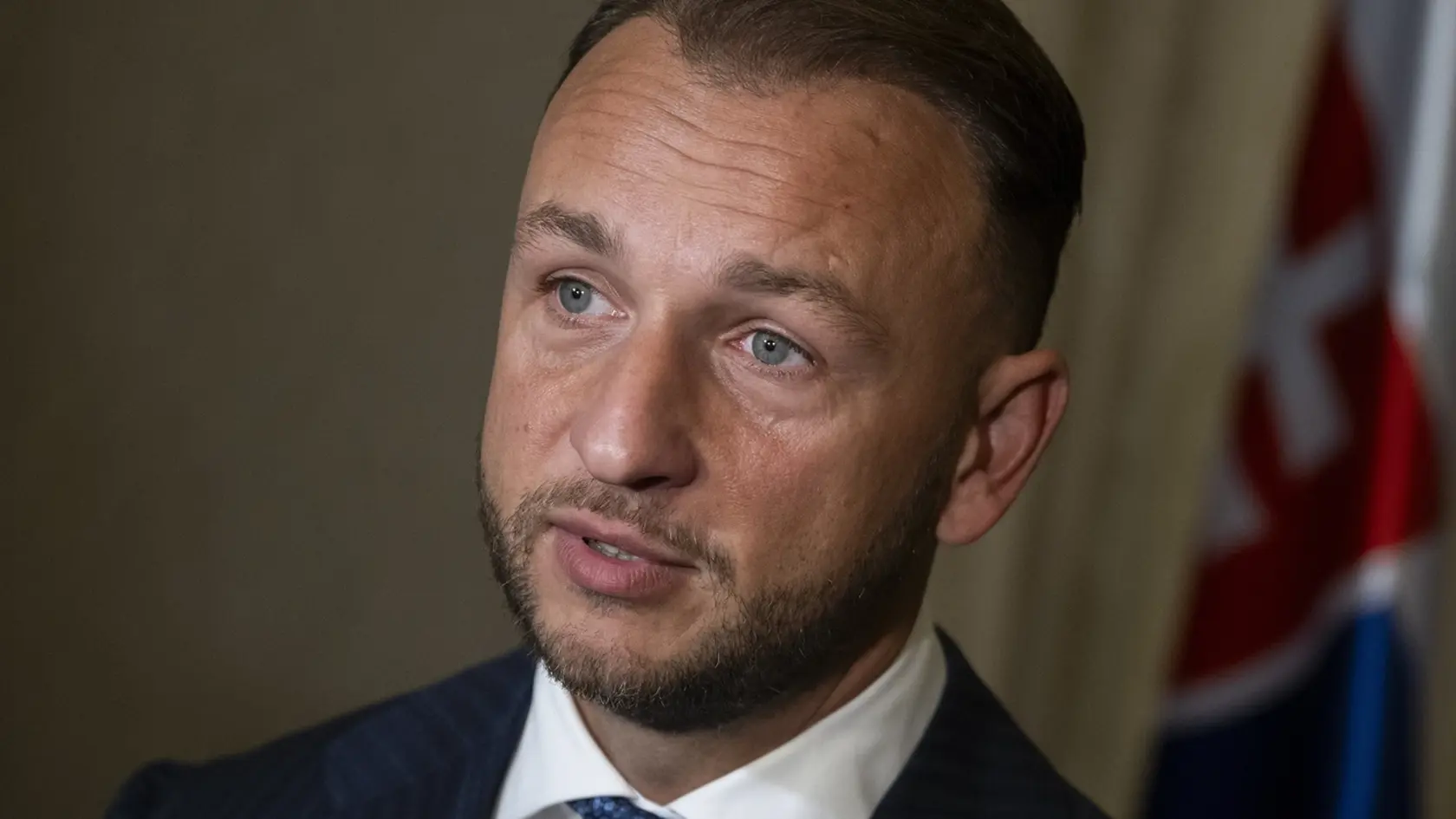 Na snímke minister vnútra SR Matúš Šutaj-Eštok (Hlas-SD)