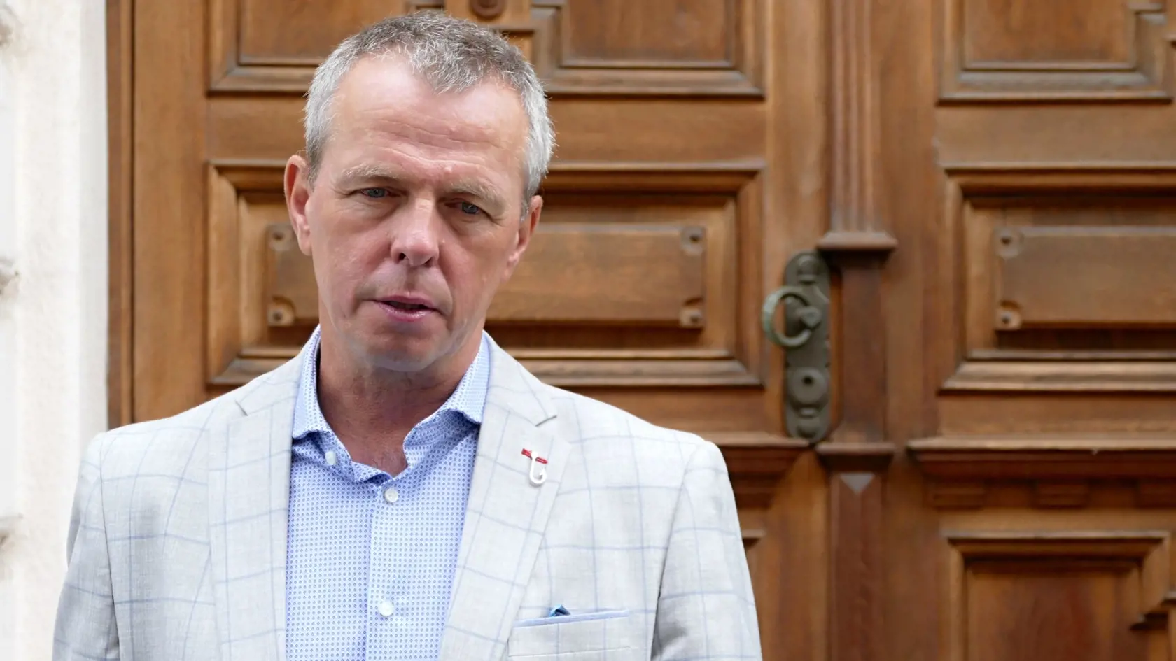 Primátor mesta Žilina Peter Fiabáne.