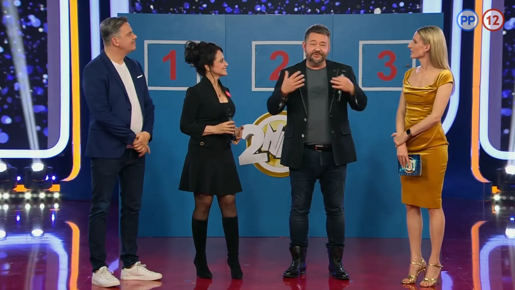 V šou si zaspieval aj so svojou kamarátkou Luckou Bílou.