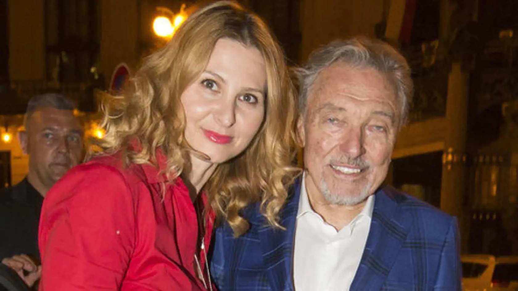 Karel Gott s manželkou Ivanou.