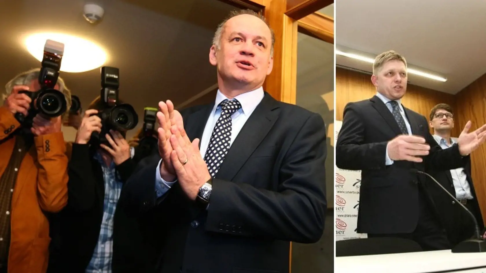 Prezidentské voľby 2014: Nový prezidentom je Andrej Kiska, Robert Fico prehral.