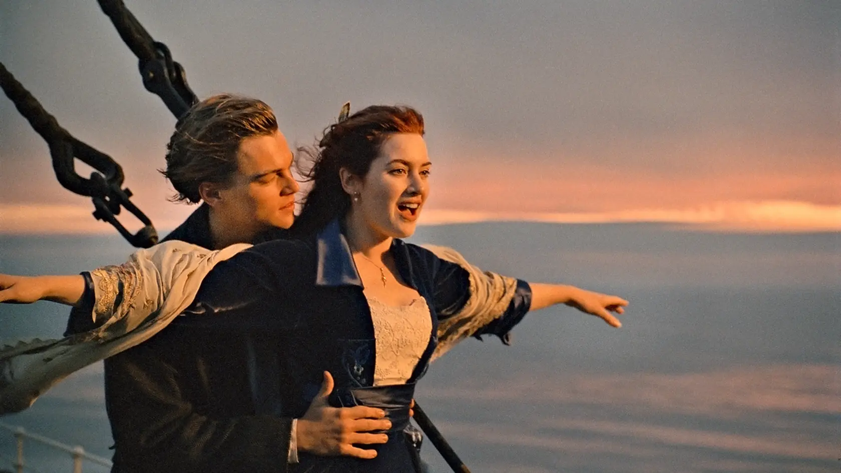 1997: Legendárna scénka Leonarda DiCapria a Kate Winsletovej v hollywoodskom trháku.