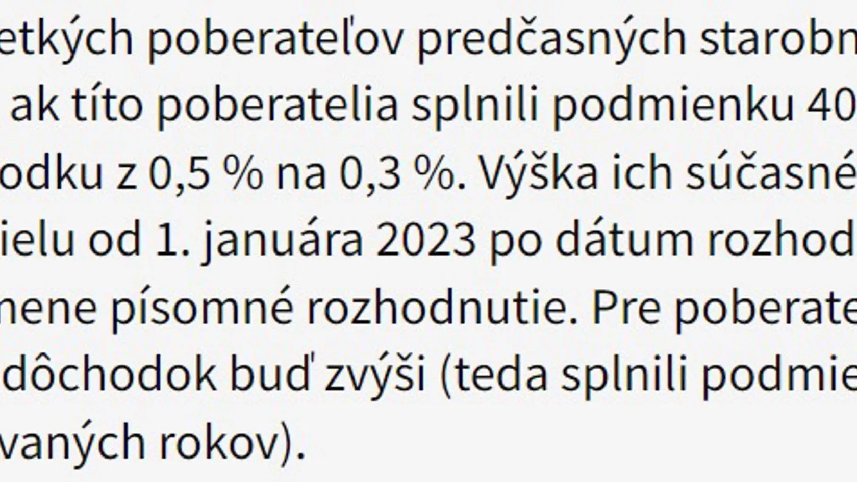 Komu zvýšia dôchodok?
