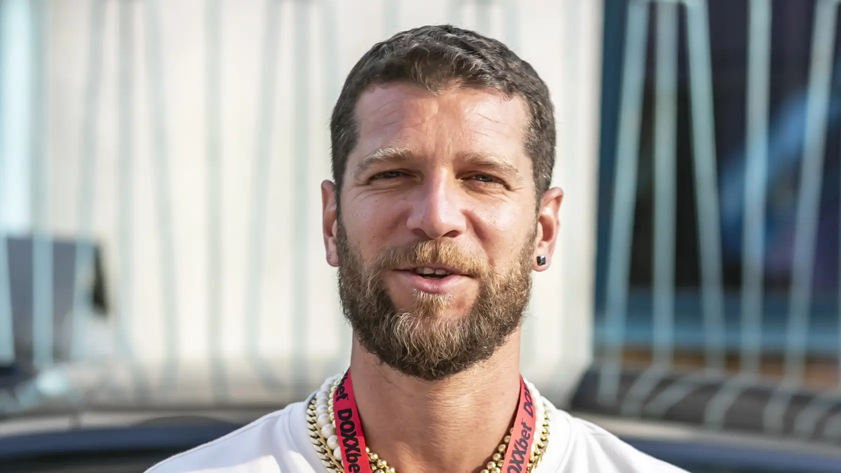 Na snímke Majk Spirit pred rozlúčkovým zápasom futbalistu Mareka Hamšíka pod názvom Punto 17. 