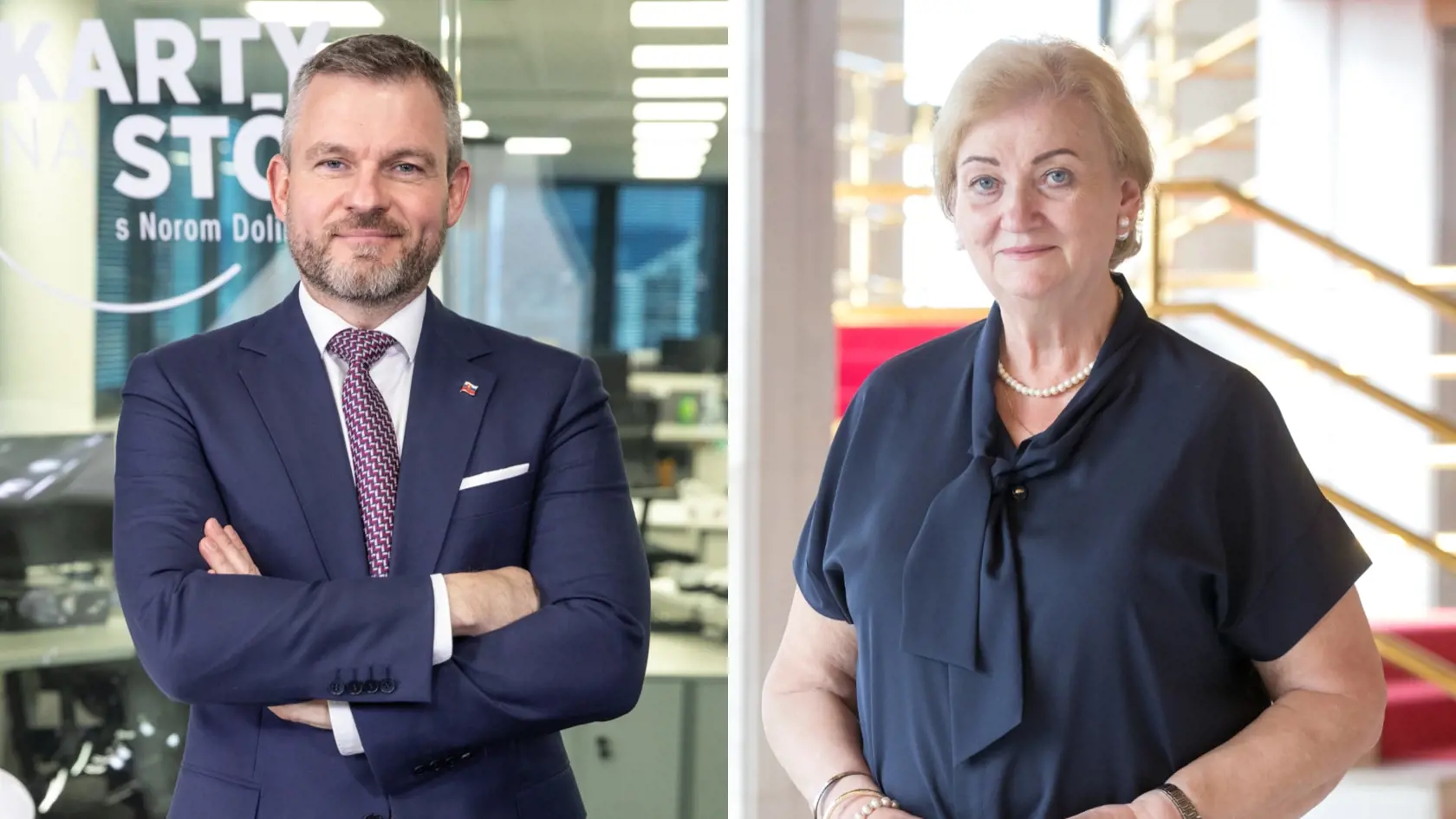 Peter Pellegrini,Anna Záborská
