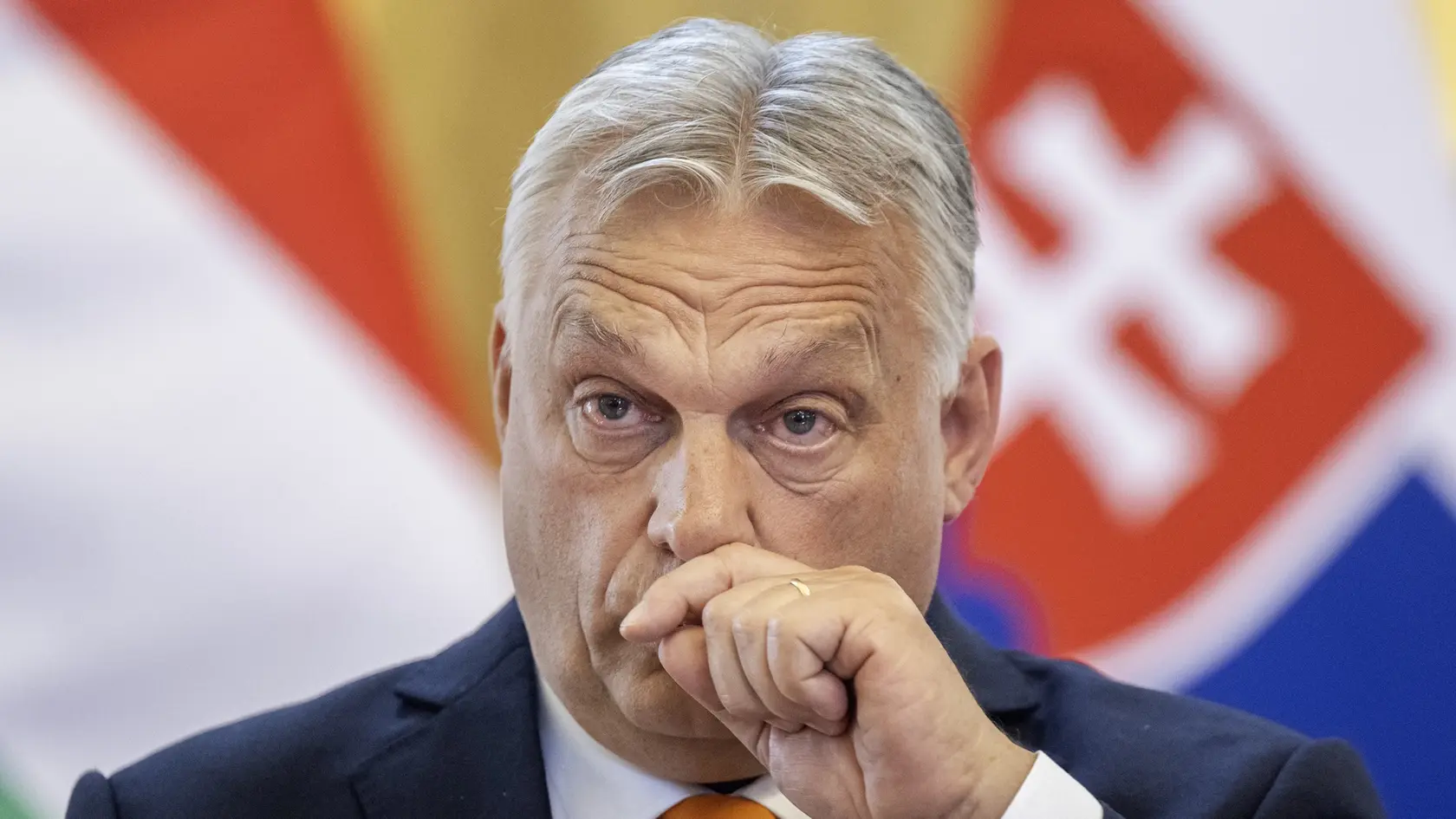 Na snímke maďarský premiér Viktor Orbán.