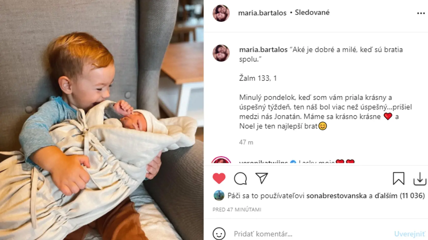 Mary Bartalos sa stala minulý týždeň dvojnásobnou mamou. Takýto rozkošní sú jej synčekovia.