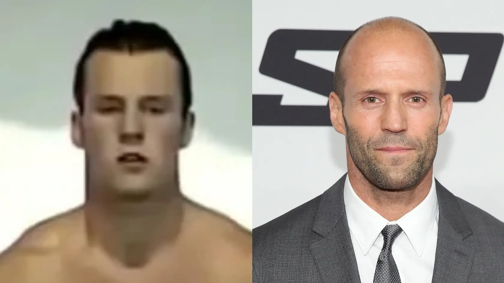 Jason Statham sa v mladosti venoval skokom do vody, dnes je z neho úspešný herec.