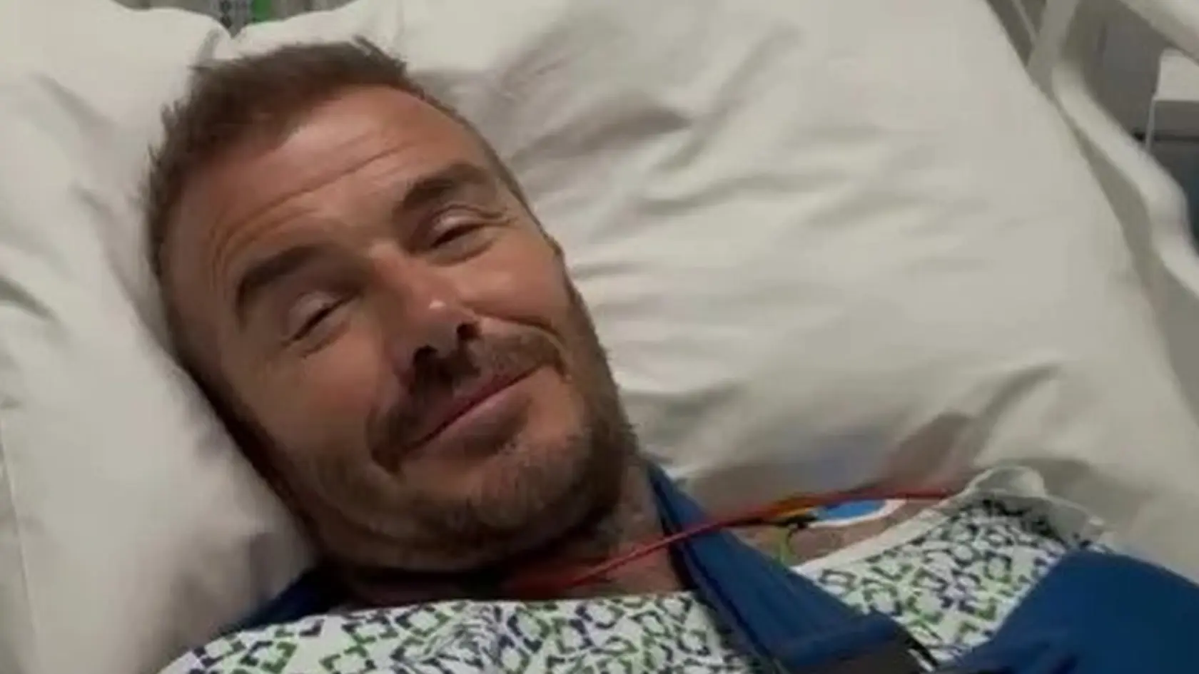 David Beckham skončil v nemocnici.