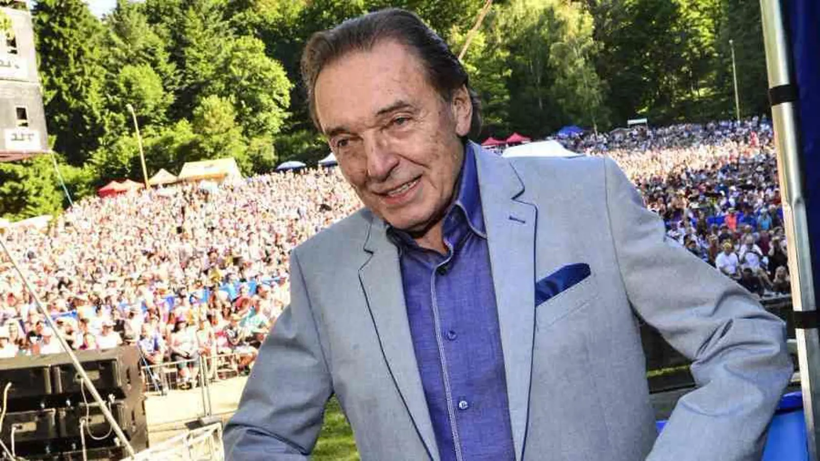Karel Gott vystúpil s veľkým úspechom na Konopišti.
