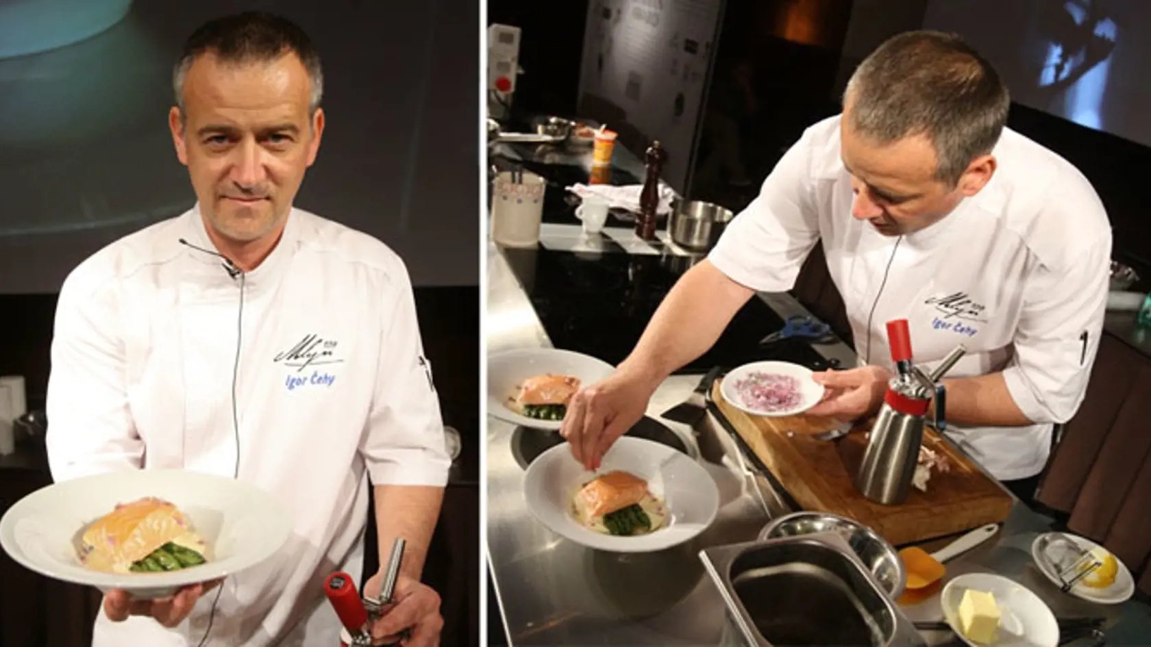 IGOR ČEHY: Takto vám naservíruje delikátneho lososa,  pripraveného spôsobom sous-vide.