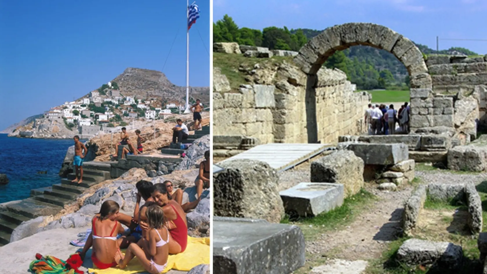 Ideálny oddych:  Peloponéz ponúka relax,  zábavu aj históriu.