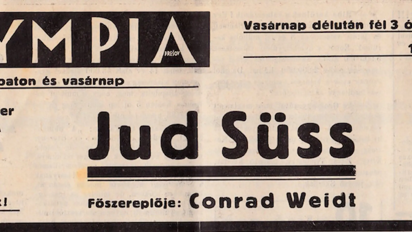 Program kina Olympia.