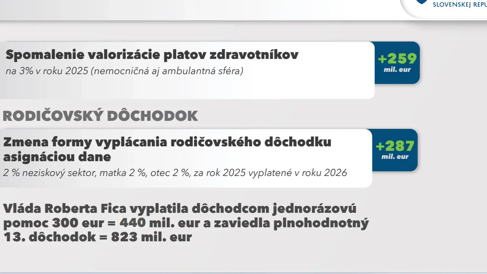 Rodičovský dôchodok.
