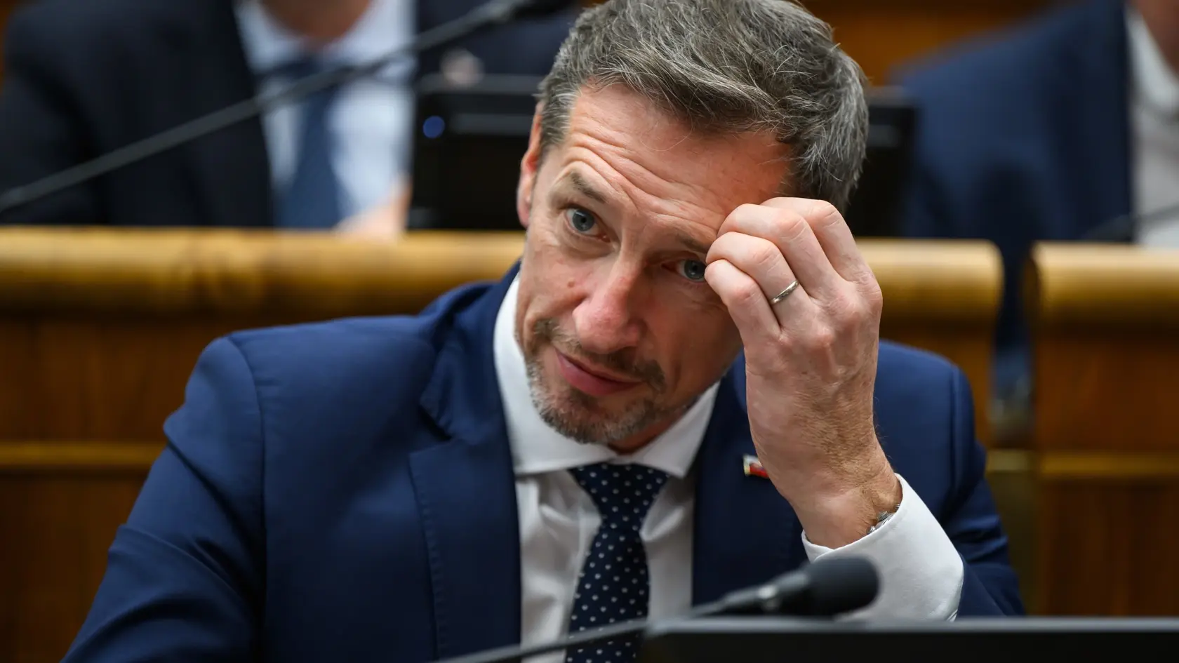 Na snímke opozičný poslanec Národnej rady (NR) SR Milan Majerský (KDH).