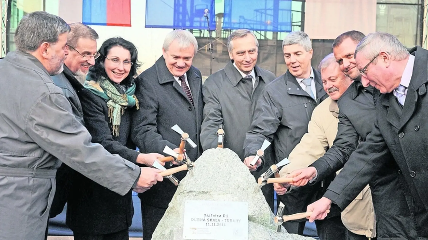 DIAĽNICA D1 Dubná skala – Turany,  Začiatok: november 2011, Plánované ukončenie: december 2014