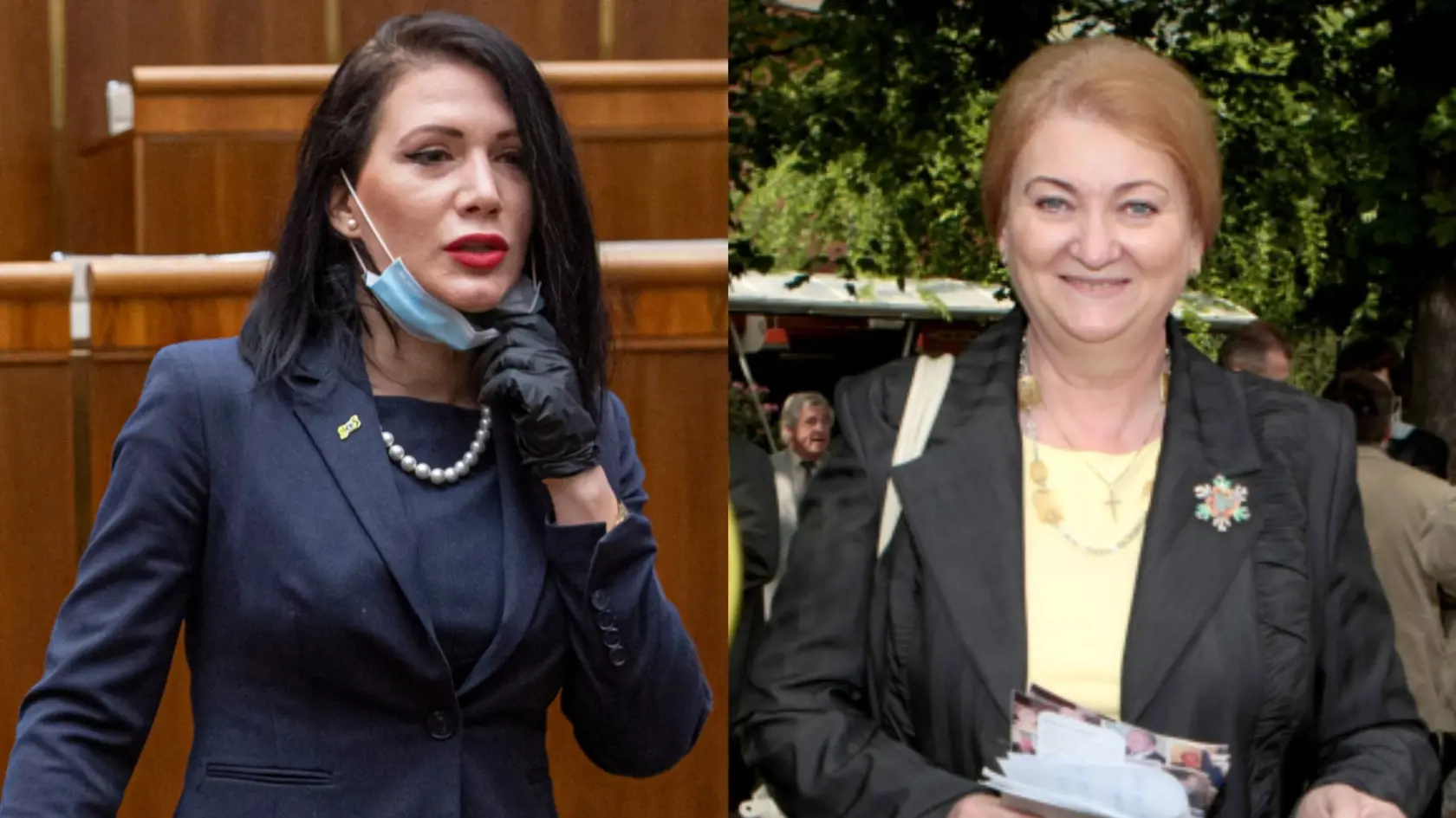 Poslankyňa SaS Jana Bittó Cigániková sa v parlamente pustila kvôli interrupciám do členky poslaneckého klubu OĽANO Anny Záborskej.
