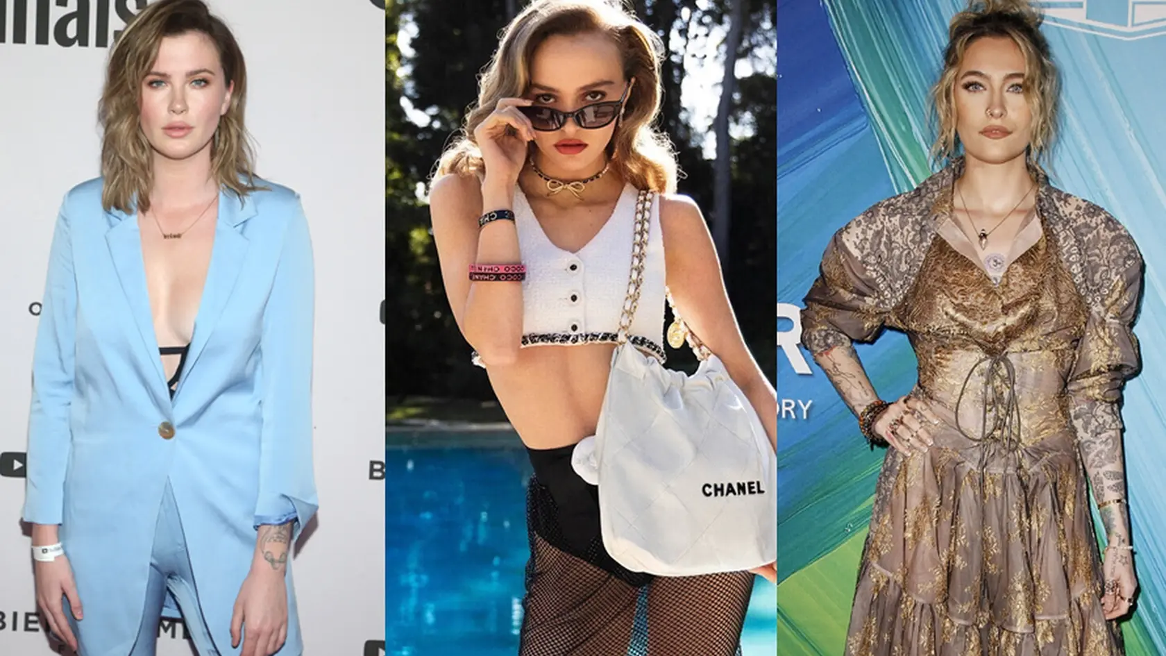 Ireland Baldwin, Lily-Rose Depp, Paris Jackson