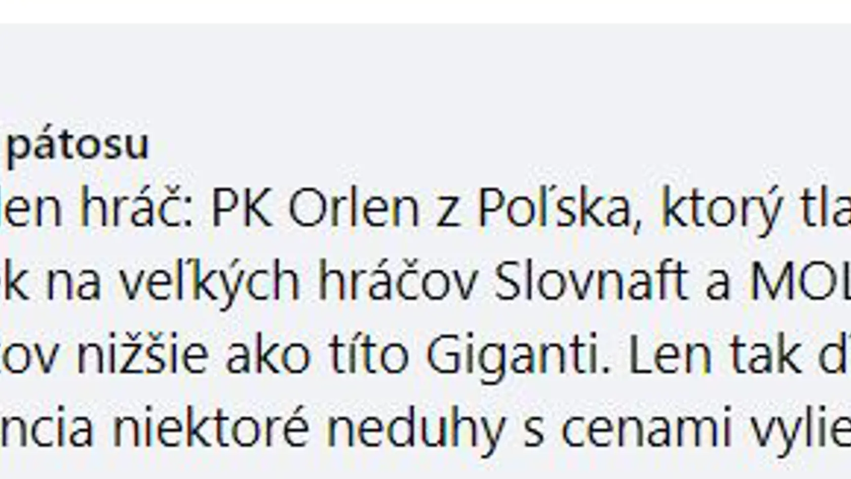 Analytici z facebookovej stránky Dáta bez pátosu tvrdia, že "konkurencia niektoré neduhy s cenami vylieči".