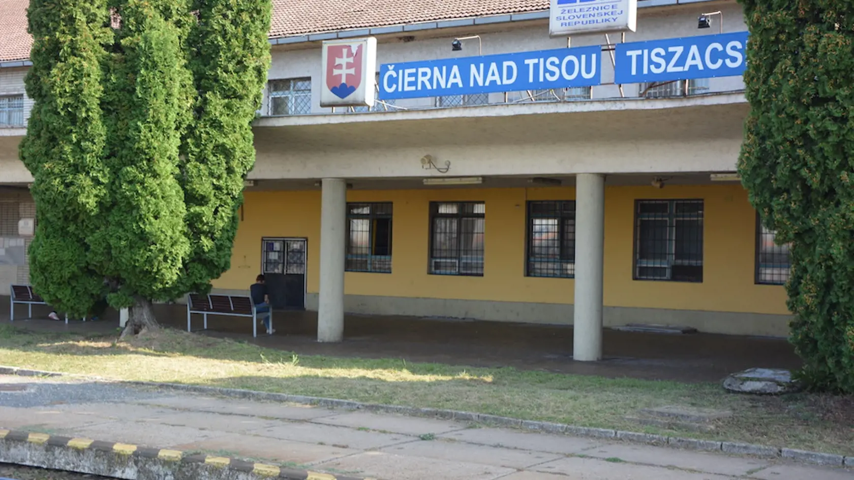 Staničná budova.