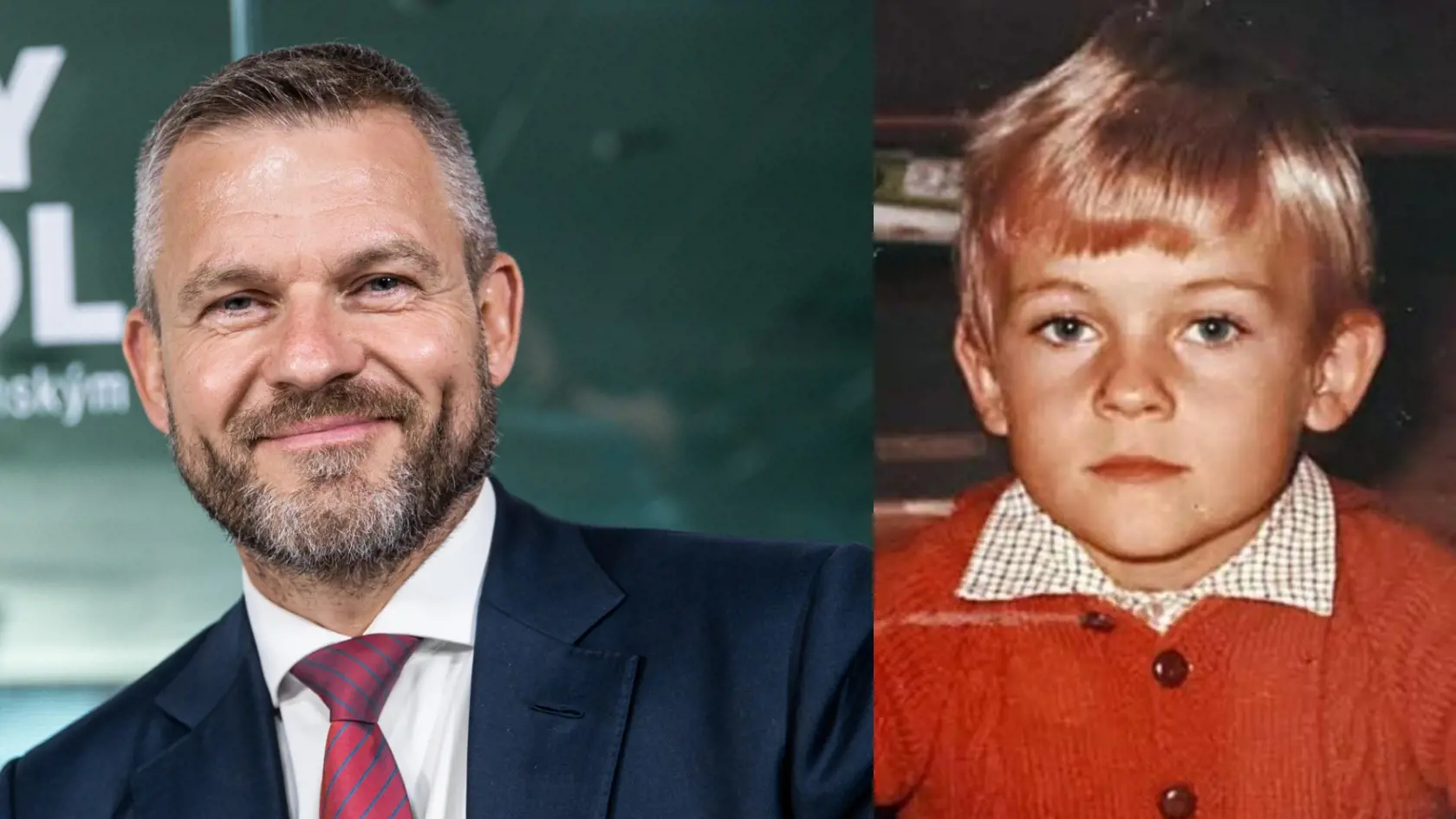 Peter Pellegrini na porovnávačke, ktorú delí mnoho rokov. Poslanec v detstve okuliare nenosil.