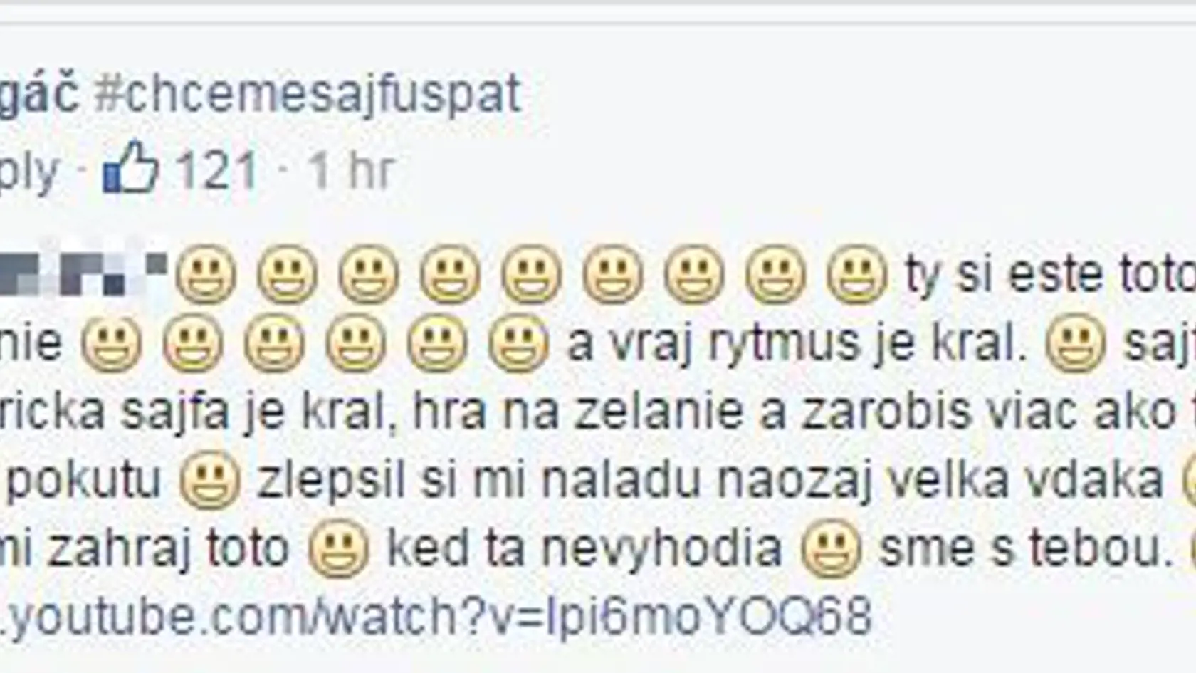Sajfov kolega Marcel Forgáč bráni svojho kolegu.