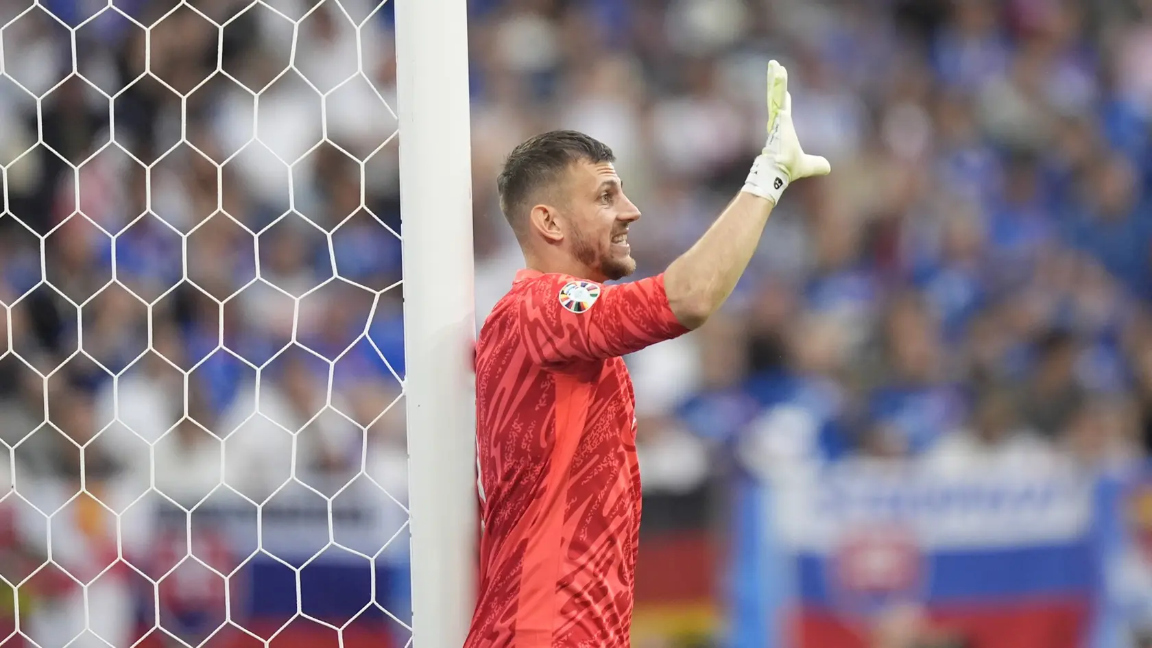 Slovenský brankár Martin Dúbravka.